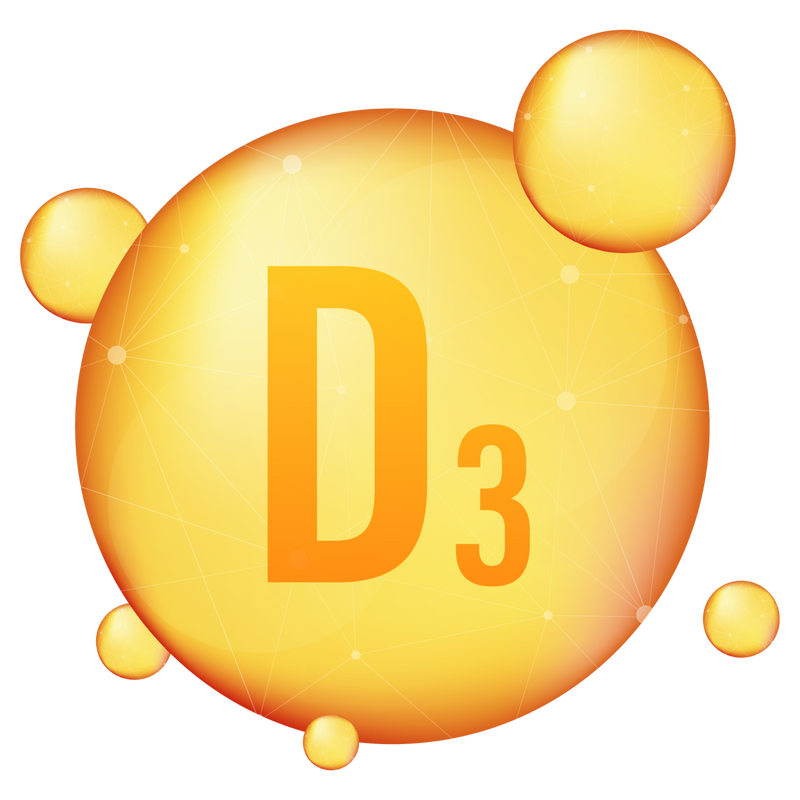Vitamin D3 illustration